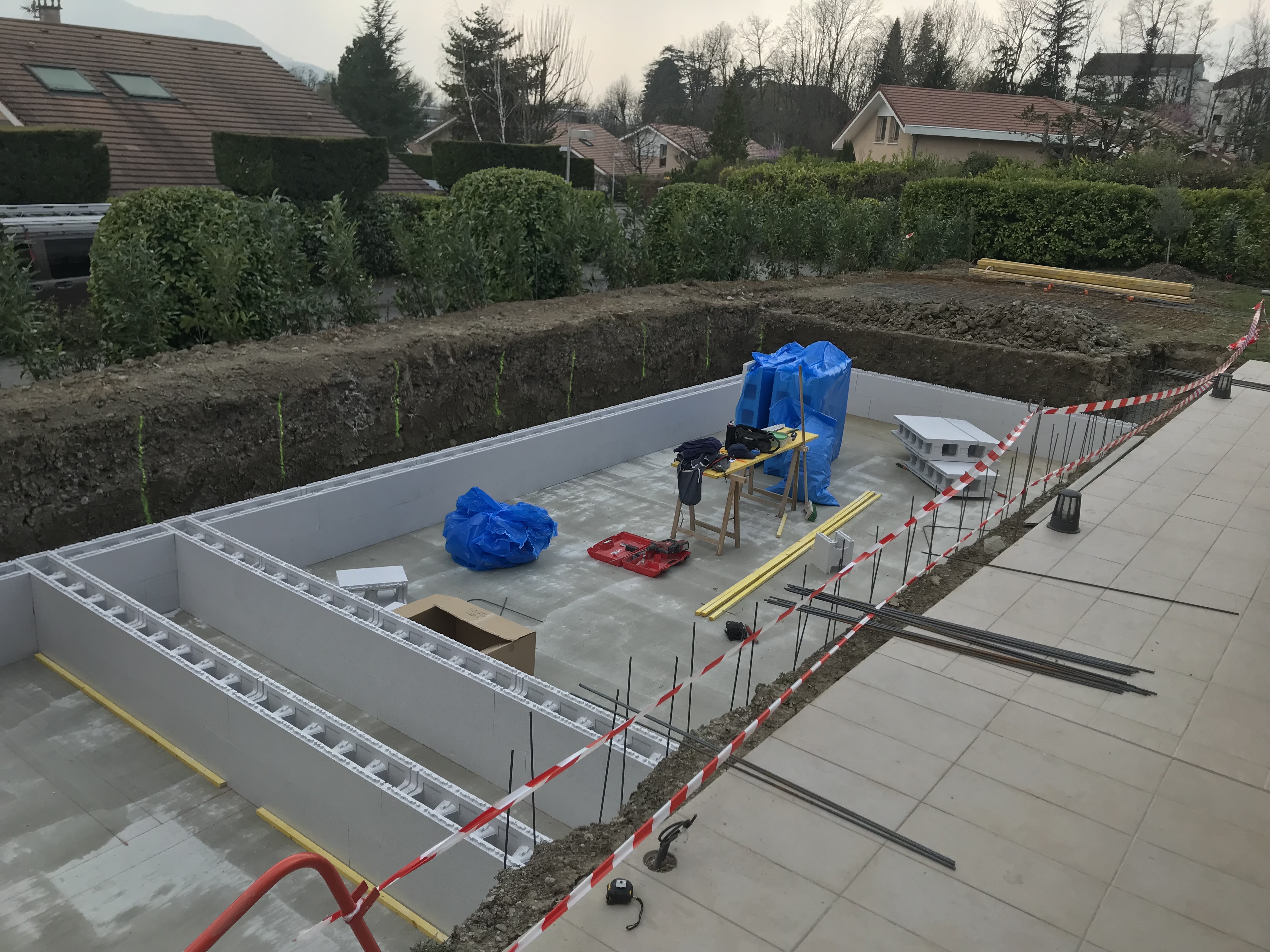 Implantation du premier rang