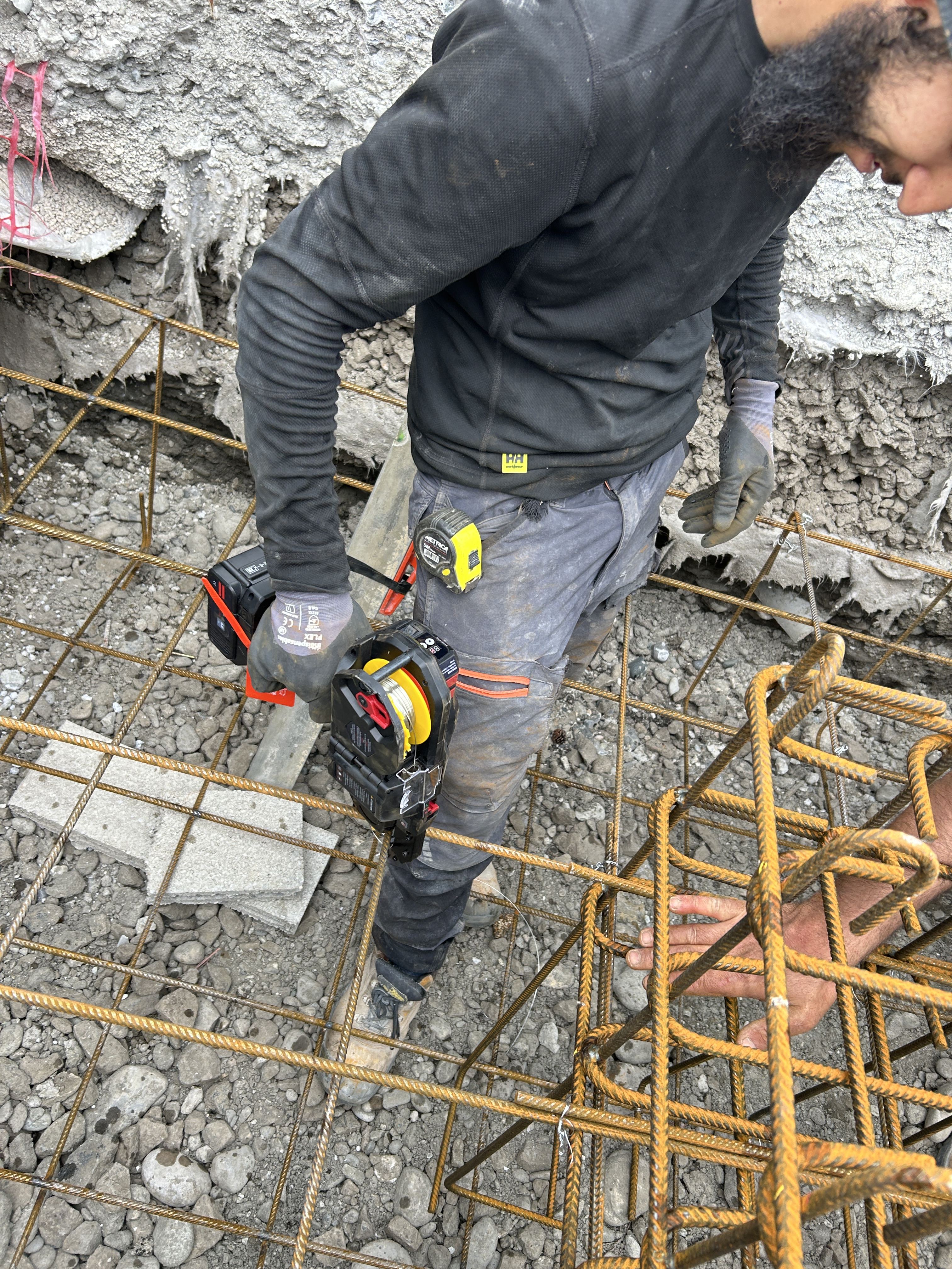 Assemblage des ferraillages
