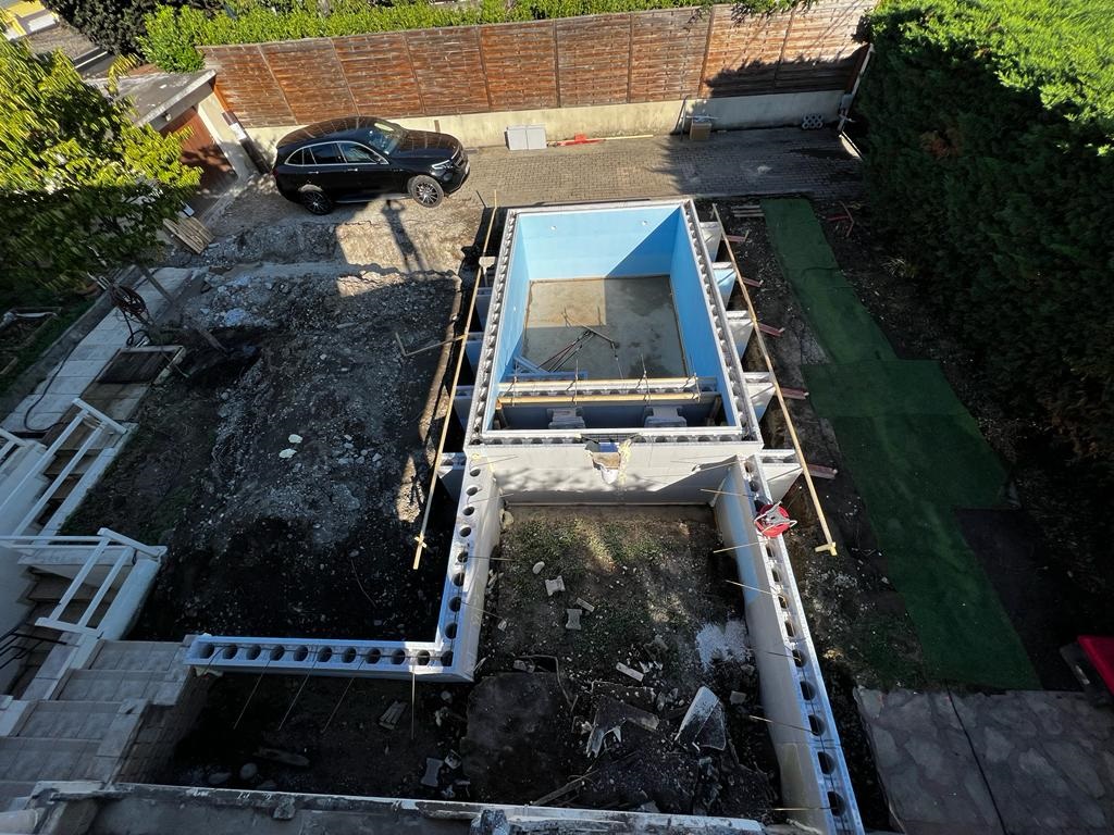 Construction des murs