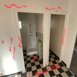 Marquages avant démolition