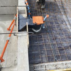 Scellement du skimmer extra plat