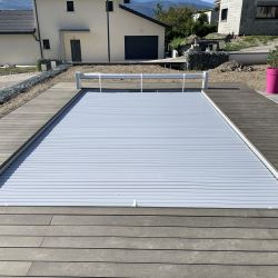 Volet hors sol fermé