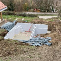 Murs avant coulage