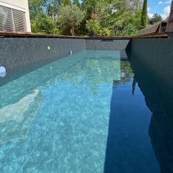 Remplissage du bassin