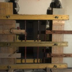 Coffrage de poteaux béton