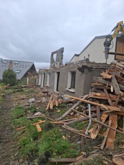 Démolition extérieure