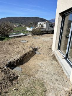 Massifs béton pour terrasse bois